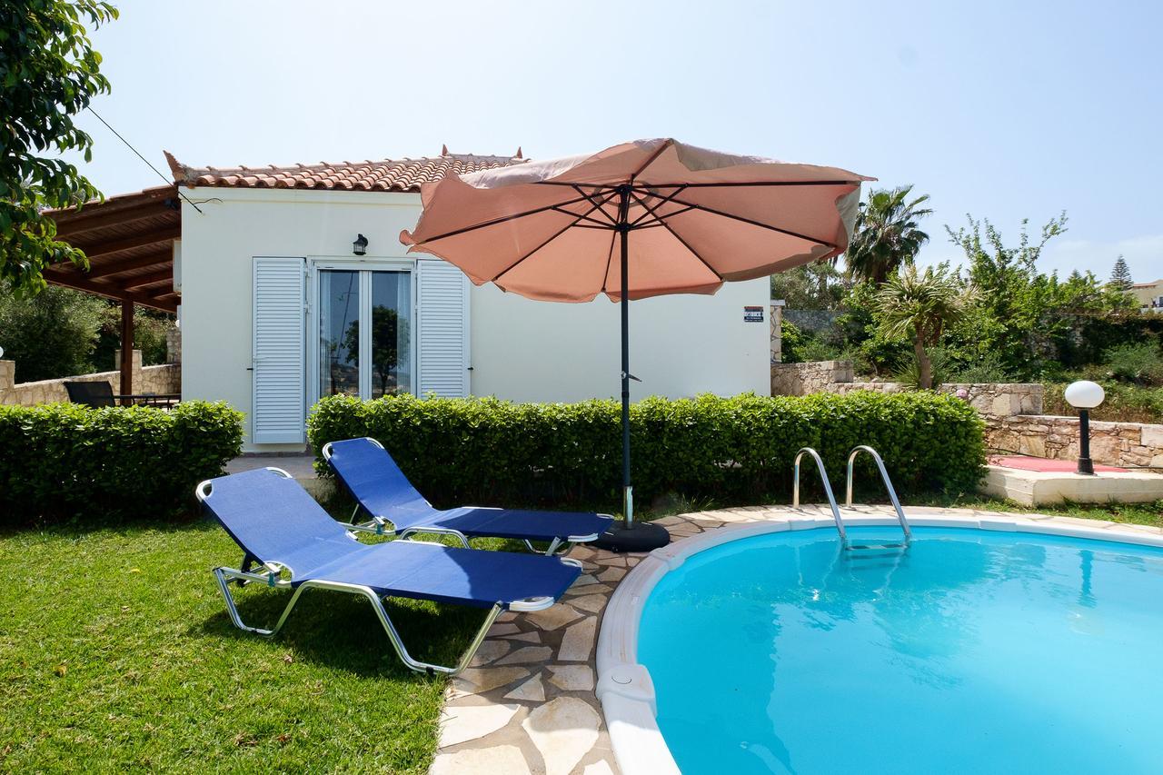 Chill And Relax In A Home With Pool Near The Beach Almirida Esterno foto