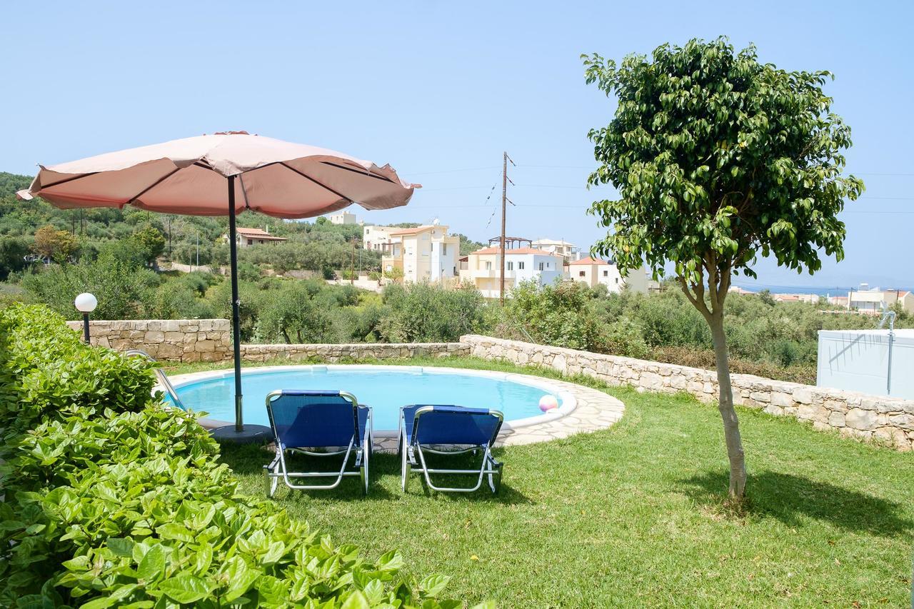 Chill And Relax In A Home With Pool Near The Beach Almirida Esterno foto